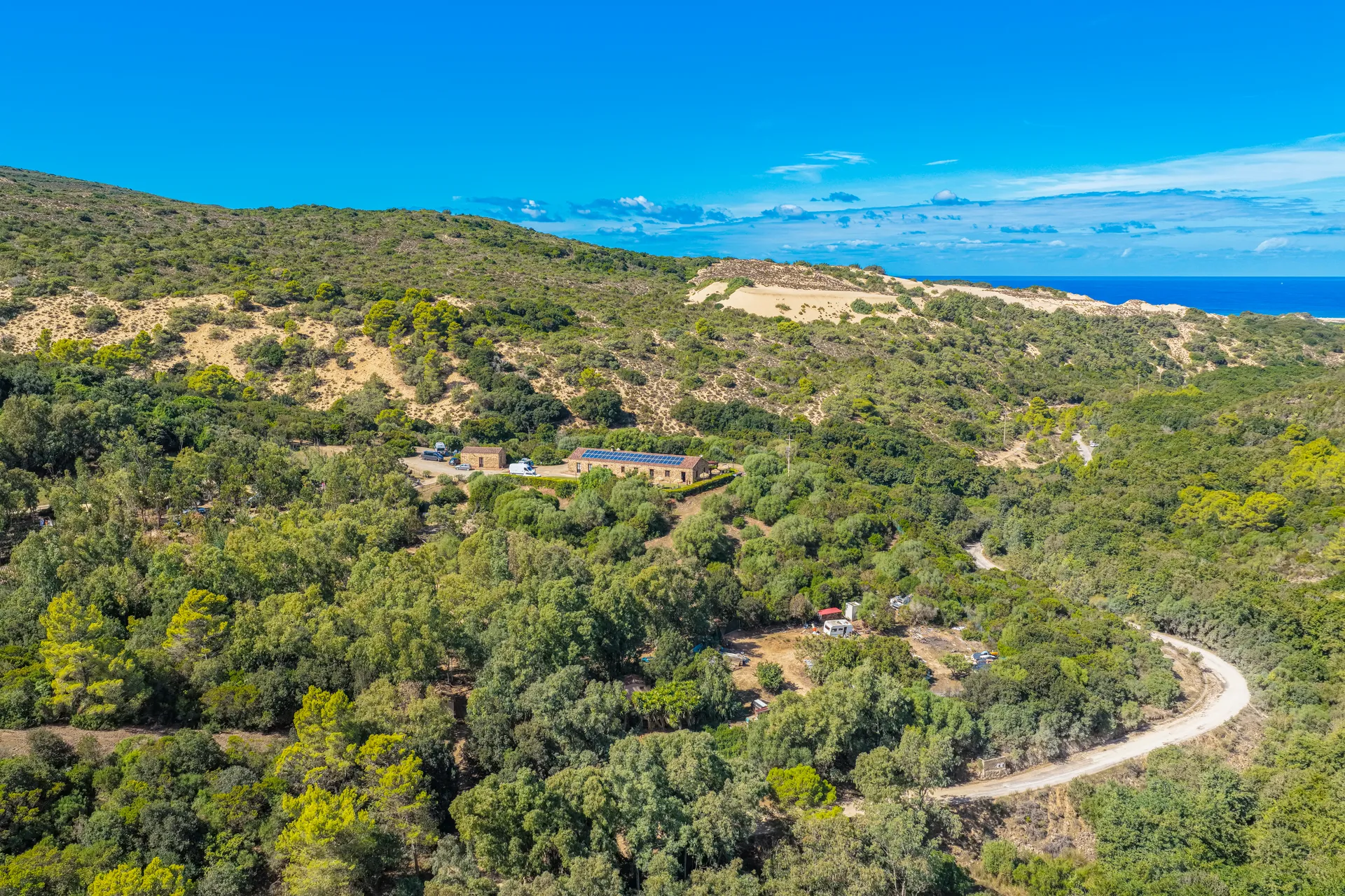 Camping Sciopadroxiu Landscape